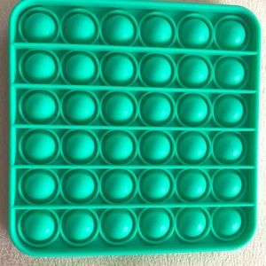 Green 6x6 pop it it’s always fun to play with